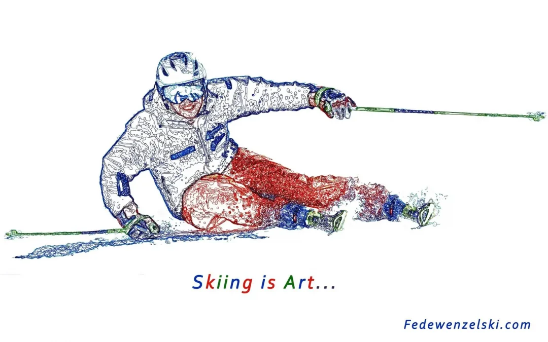 Skiing is Art