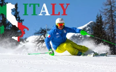 Skiing in Italy